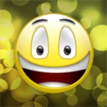 smiley live wallpaper android application logo